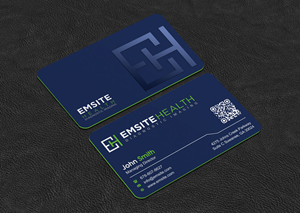 Business Card Design by INDIAN_Ashok for Emsite Health | Design: #30118017