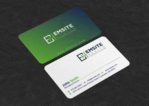Business Card Design by INDIAN_Ashok for Emsite Health | Design: #30118018