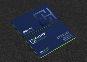Business Card Design by INDIAN_Ashok for Emsite Health | Design: #30118020