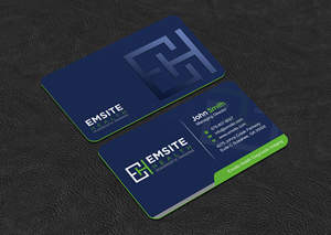 Business Card Design by INDIAN_Ashok for Emsite Health | Design: #30118021