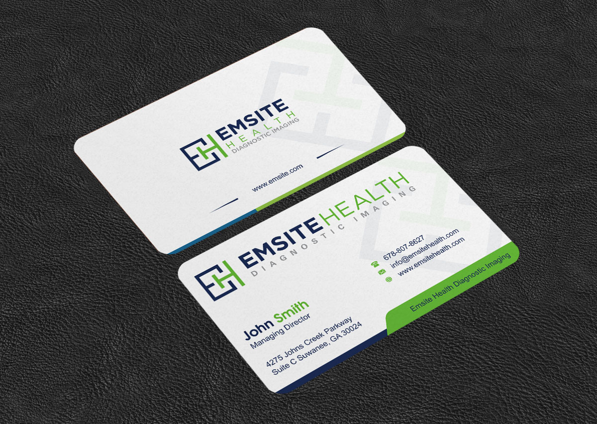 Business Card Design by INDIAN_Ashok for Emsite Health | Design #30118022