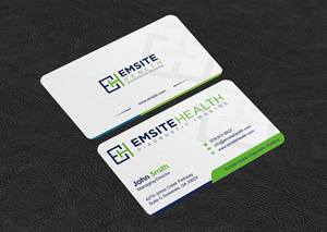 Business Card Design by INDIAN_Ashok for Emsite Health | Design: #30118022