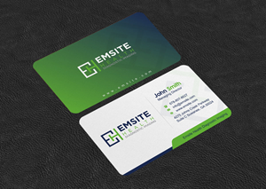 Business Card Design by INDIAN_Ashok for Emsite Health | Design: #30118023