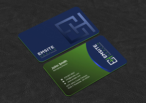 Business Card Design by INDIAN_Ashok for Emsite Health | Design: #30118025