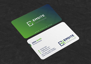 Business Card Design by INDIAN_Ashok for Emsite Health | Design: #30118026