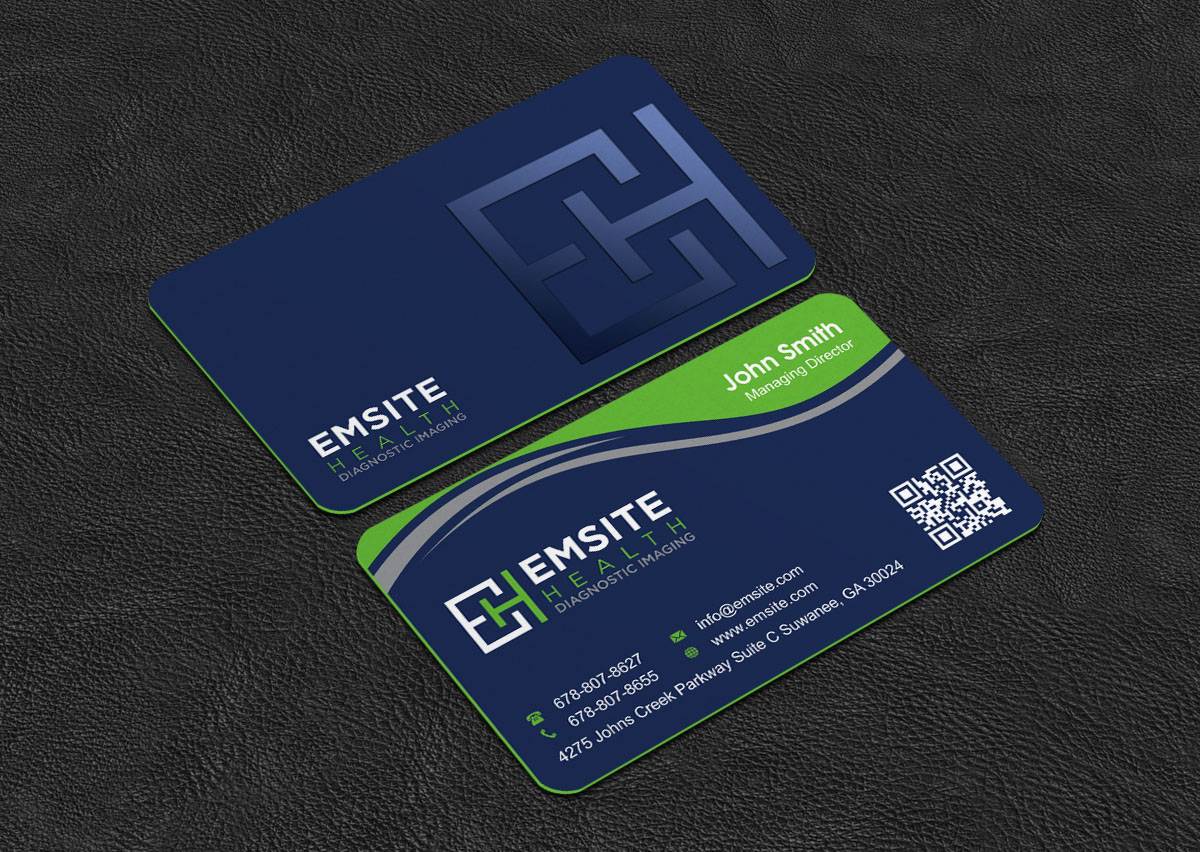 Visitenkarten-Design von INDIAN_Ashok für Emsite Health | Design #30118029