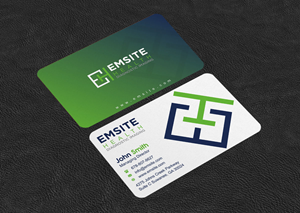 Business Card Design by INDIAN_Ashok for Emsite Health | Design: #30118031