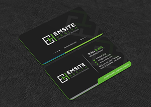 Business Card Design by INDIAN_Ashok for Emsite Health | Design: #30118032