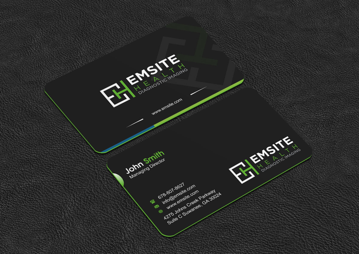 Visitenkarten-Design von INDIAN_Ashok für Emsite Health | Design #30118033