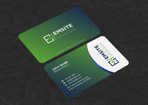 Business Card Design by INDIAN_Ashok for Emsite Health | Design: #30118036