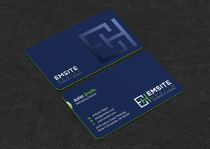 Business Card Design by INDIAN_Ashok for Emsite Health | Design: #30118044