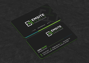 Business Card Design by INDIAN_Ashok for Emsite Health | Design: #30118045