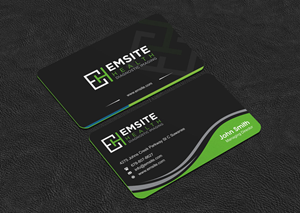 Business Card Design by INDIAN_Ashok for Emsite Health | Design: #30118055