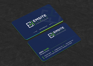 Business Card Design by INDIAN_Ashok for Emsite Health | Design: #30118057