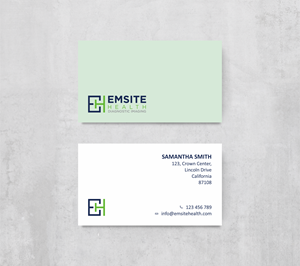Business Card Design by Artissan for Emsite Health | Design: #30115025