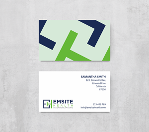 Business Card Design by Artissan for Emsite Health | Design: #30115026