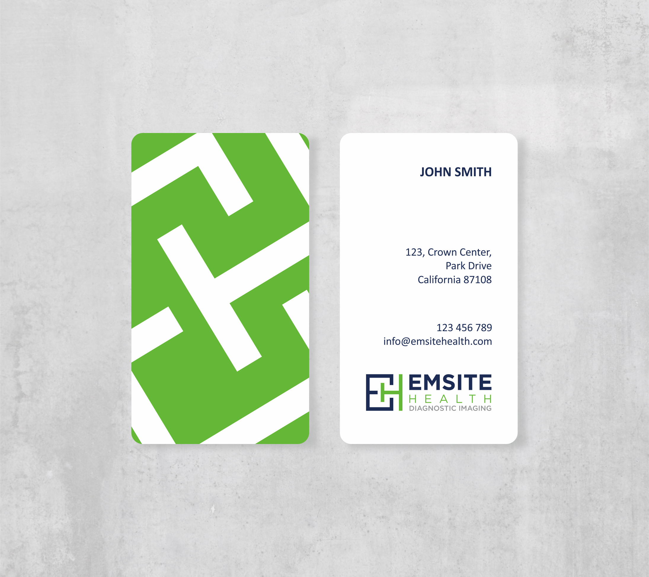 Business Card Design by Artissan for Emsite Health | Design #30115028