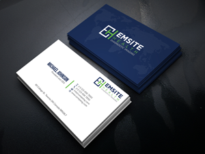 Business Card Design by DesignsTRIBE for Emsite Health | Design: #30112969