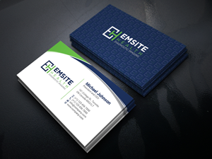 Business Card Design by DesignsTRIBE for Emsite Health | Design: #30112971