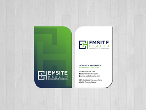 Diseño de Tarjeta de Presentación por Creations Box 2015 para Emsite Health | Diseño: #30133798