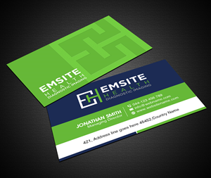 Business Card Design by Creations Box 2015 for Emsite Health | Design: #30133816
