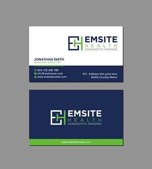 Business Card Design by Creations Box 2015 for Emsite Health | Design: #30133821