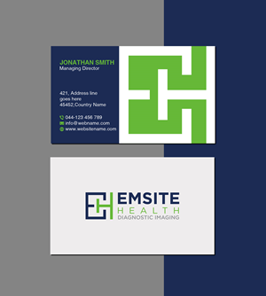 Business Card Design by Creations Box 2015 for Emsite Health | Design: #30133822