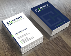 Diseño de Tarjeta de Presentación por chandrayaan.creative para Emsite Health | Diseño: #30112049