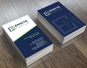 Diseño de Tarjeta de Presentación por chandrayaan.creative para Emsite Health | Diseño: #30112051