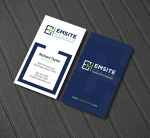 Diseño de Tarjeta de Presentación por chandrayaan.creative para Emsite Health | Diseño: #30112057