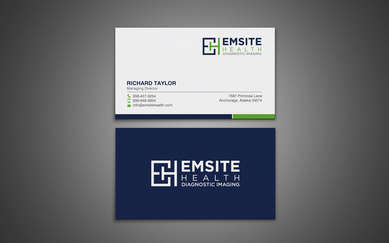 Business Card Design by chandrayaan.creative for Emsite Health | Design #30113610
