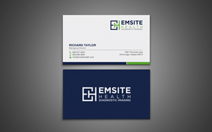 Diseño de Tarjeta de Presentación por chandrayaan.creative para Emsite Health | Diseño: #30113610