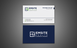 Diseño de Tarjeta de Presentación por chandrayaan.creative para Emsite Health | Diseño: #30113611