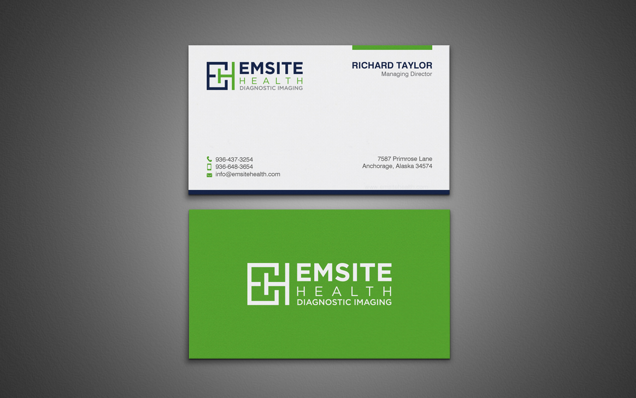 Business Card Design by chandrayaan.creative for Emsite Health | Design #30113612