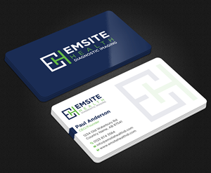 Business Card Design by Uttom 2 for Emsite Health | Design: #30107025