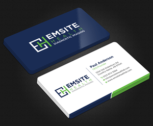 Business Card Design by Uttom 2 for Emsite Health | Design: #30107027