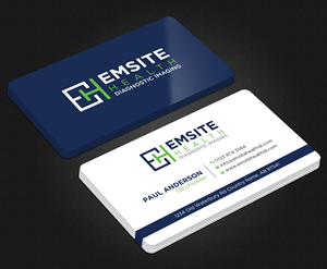 Business Card Design by Uttom 2 for Emsite Health | Design: #30107028