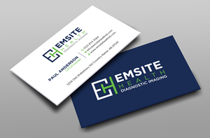 Business Card Design by Uttom 2 for Emsite Health | Design: #30107043