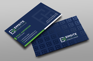 Business Card Design by Uttom 2 for Emsite Health | Design: #30107431