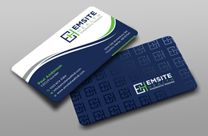 Business Card Design by Uttom 2 for Emsite Health | Design: #30107609