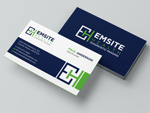 Business Card Design by Uttom 2 for Emsite Health | Design: #30113033
