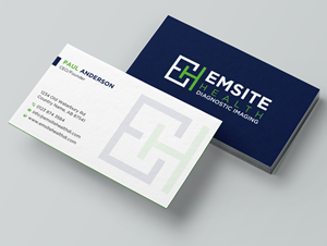 Business Card Design by Uttom 2 for Emsite Health | Design: #30113037