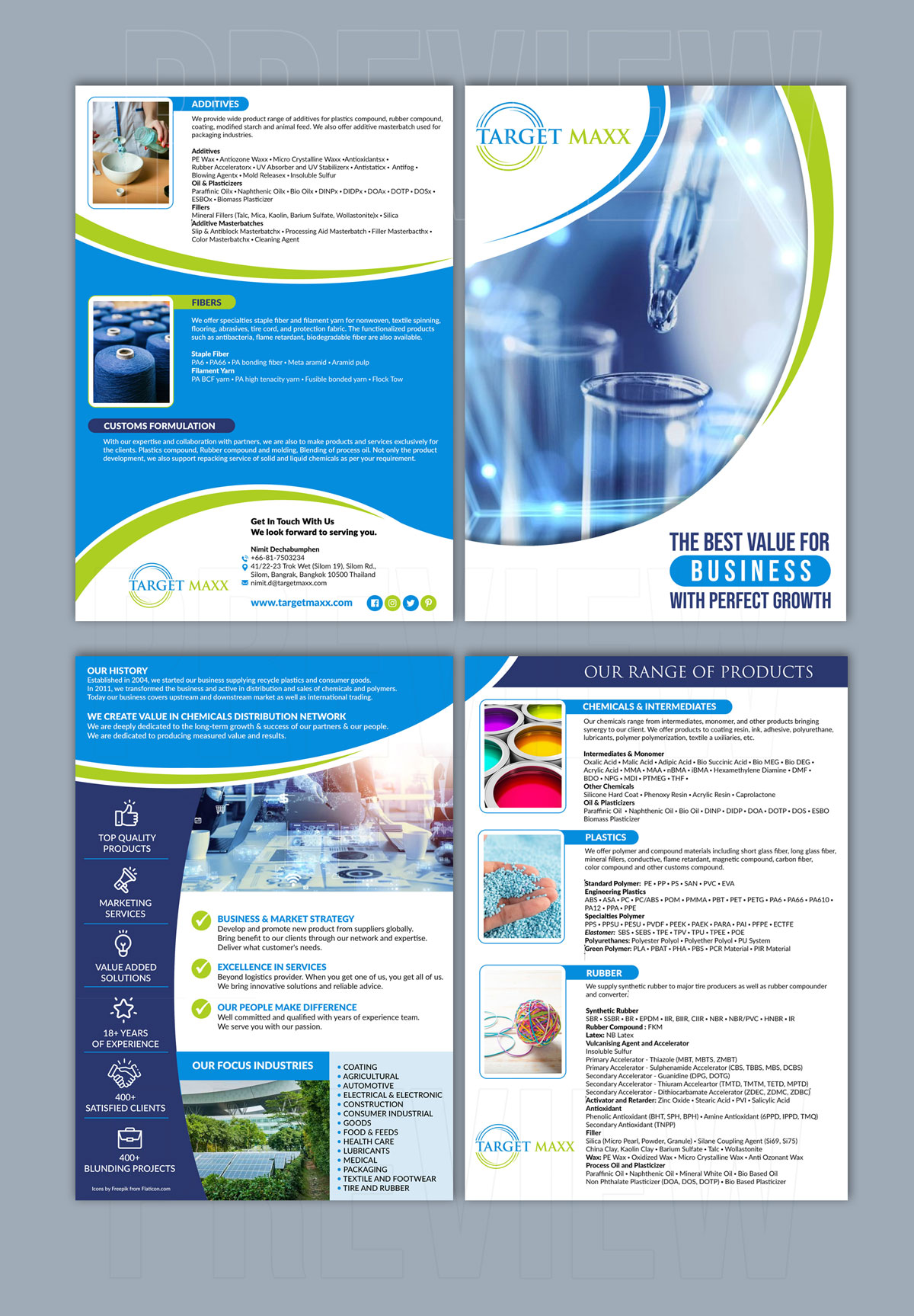 Brochure Design by DA. for this project | Design #30084202