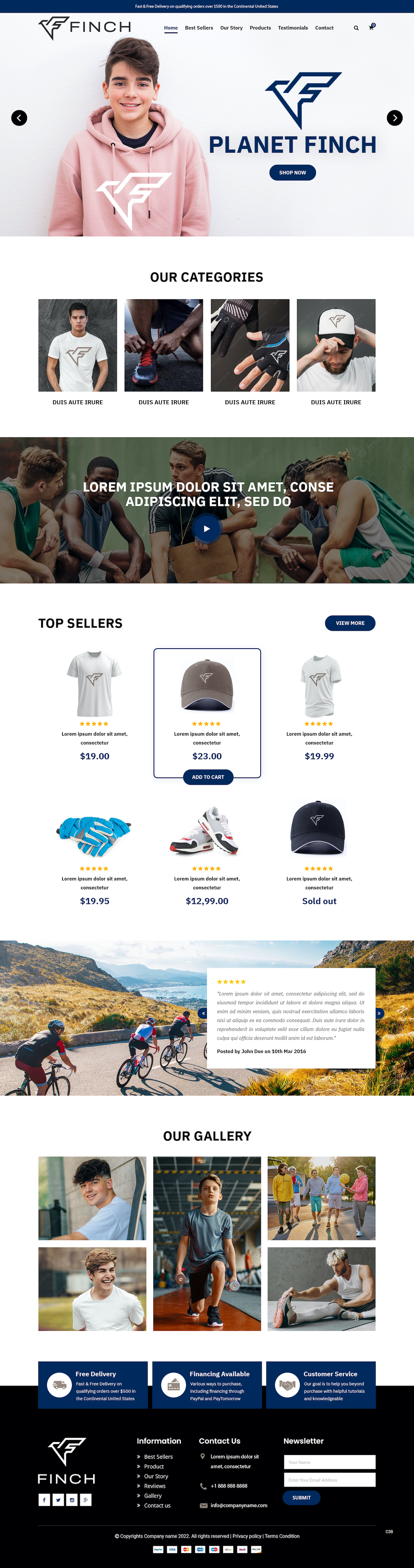 WooCommerce Design by pb for Cloudrunner Investments Limited | Design #30093083