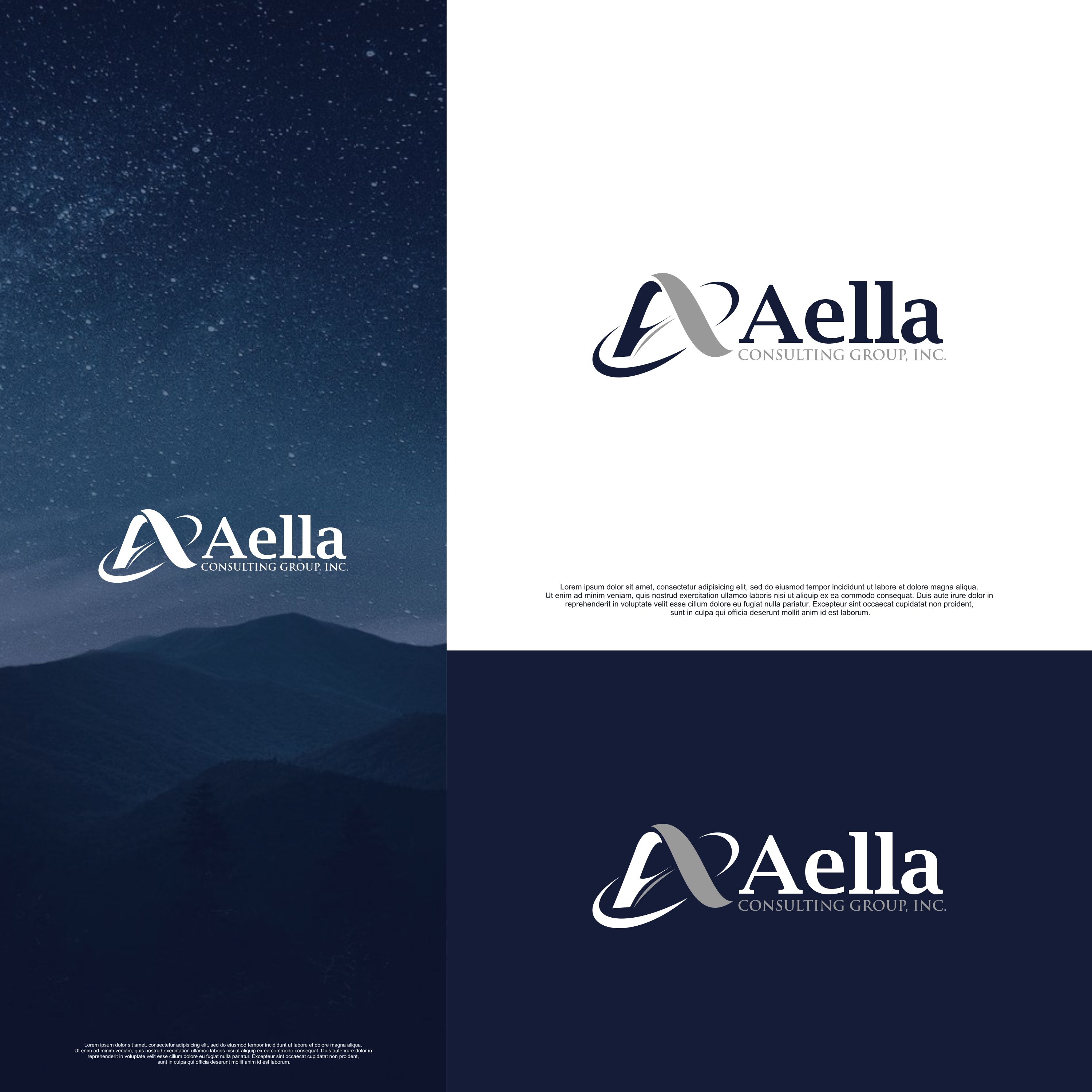 Logo-Design von -sae- für Aella Consulting Group, Inc. | Design #30072080