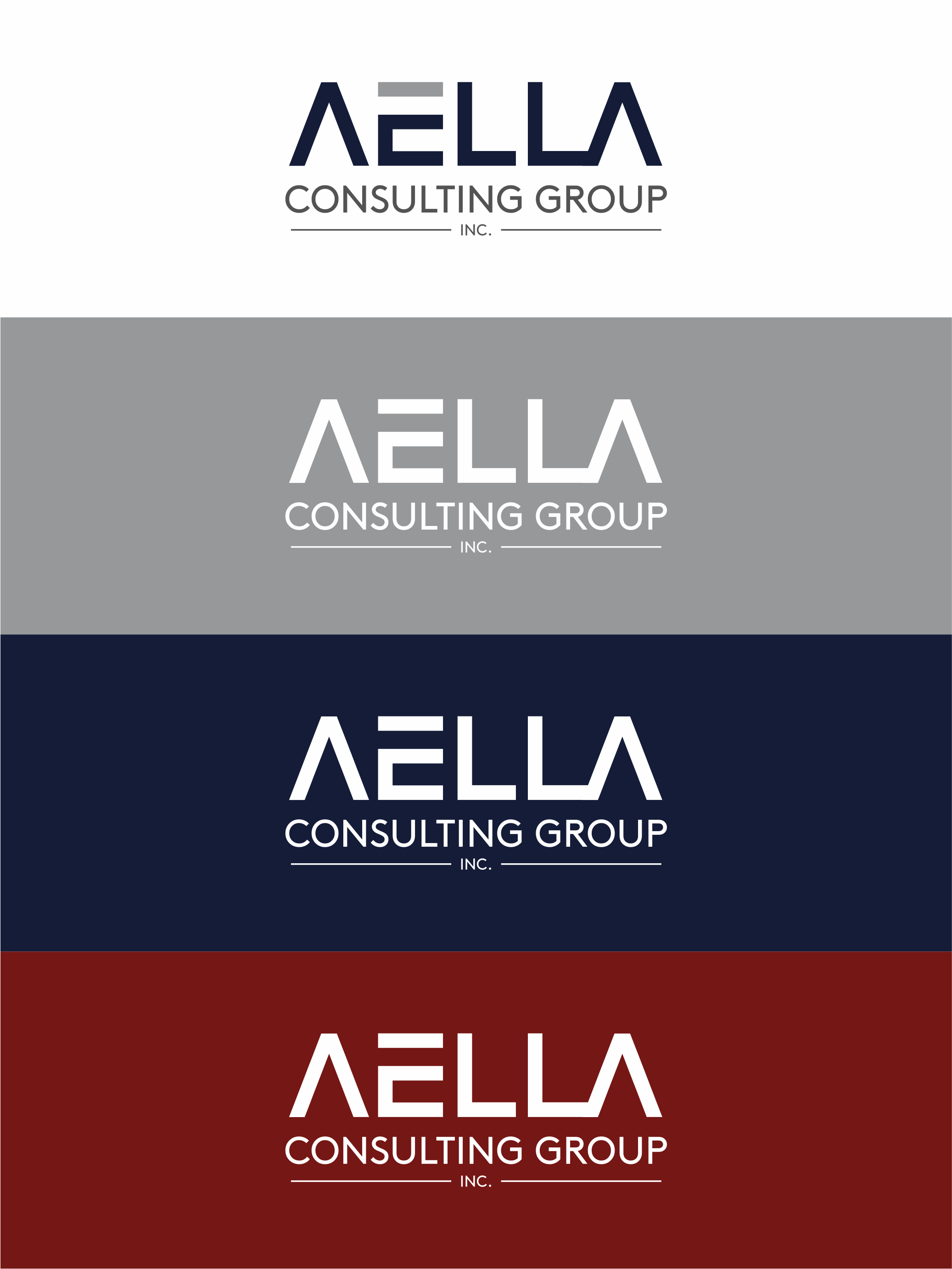 Logo-Design von R16 für Aella Consulting Group, Inc. | Design #30072409