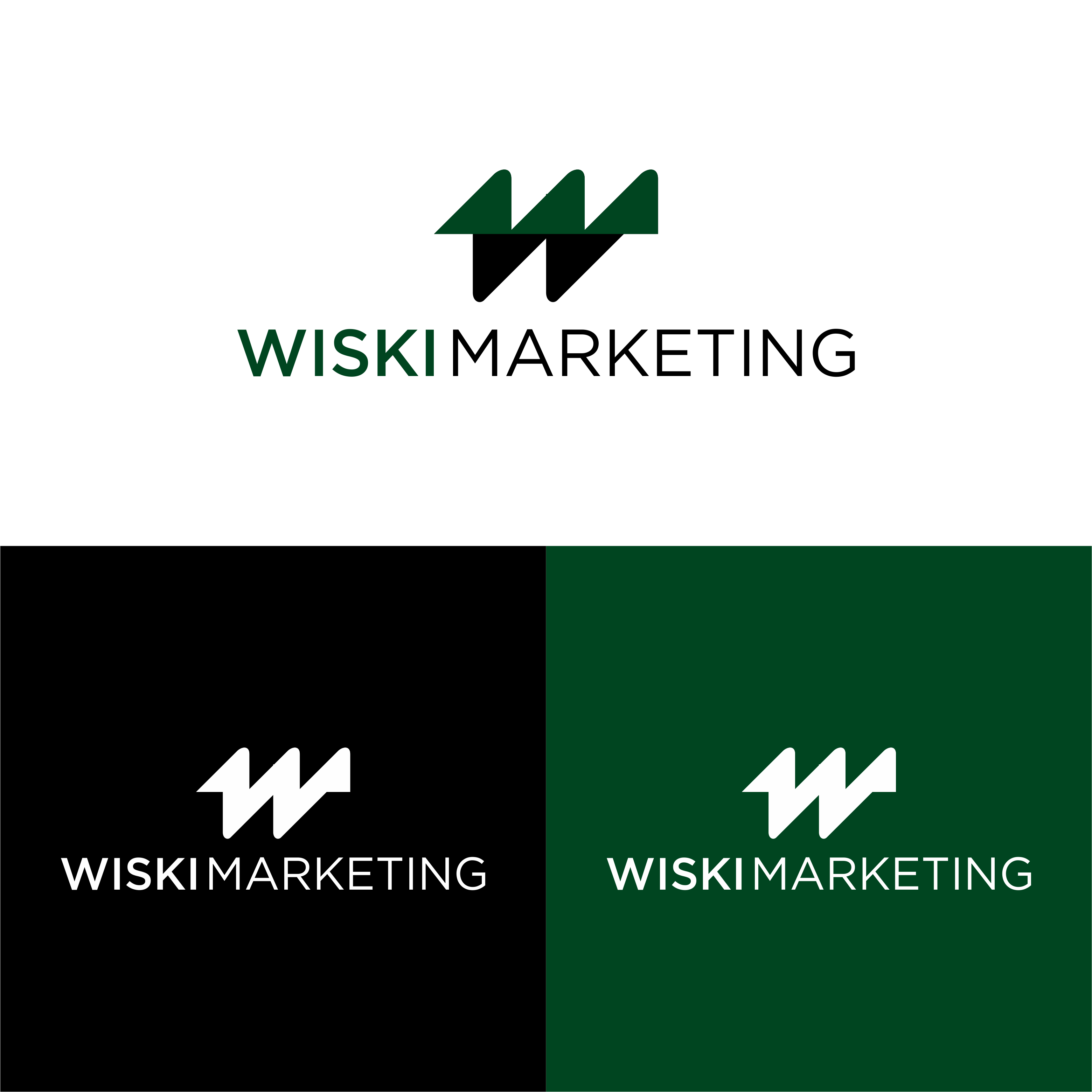 Logo Design by melzh for Wiski Marketing | Design #30076441