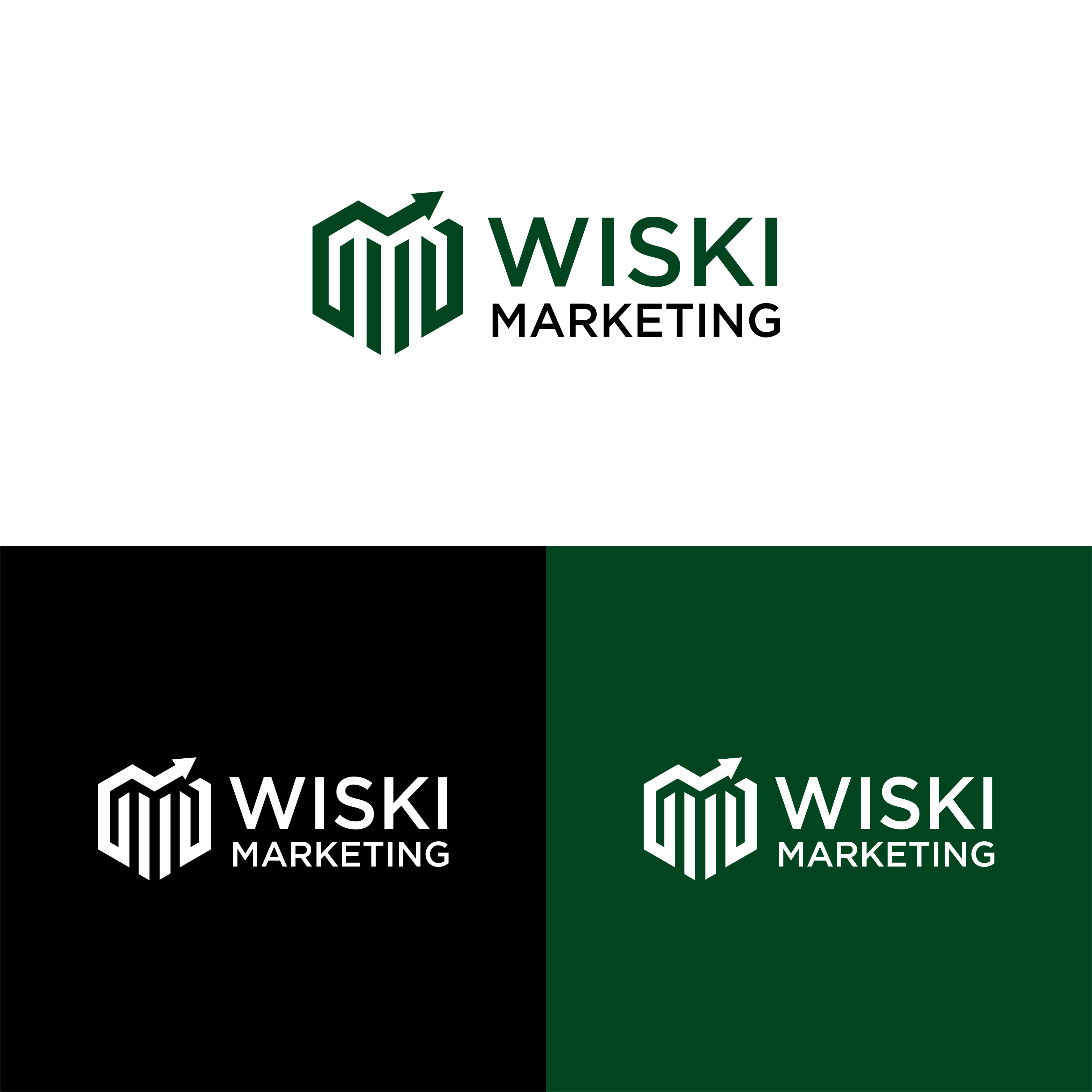 Logo Design by melzh for Wiski Marketing | Design #30076474