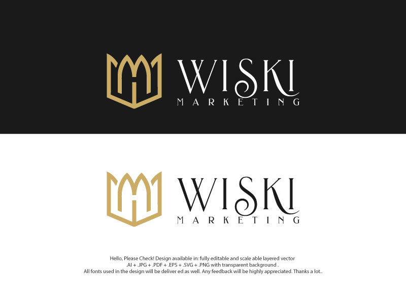 Diseño de Logo por skart para Wiski Marketing | Diseño #30072052