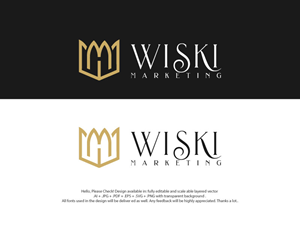 Diseño de Logo por skart para Wiski Marketing | Diseño: #30072052